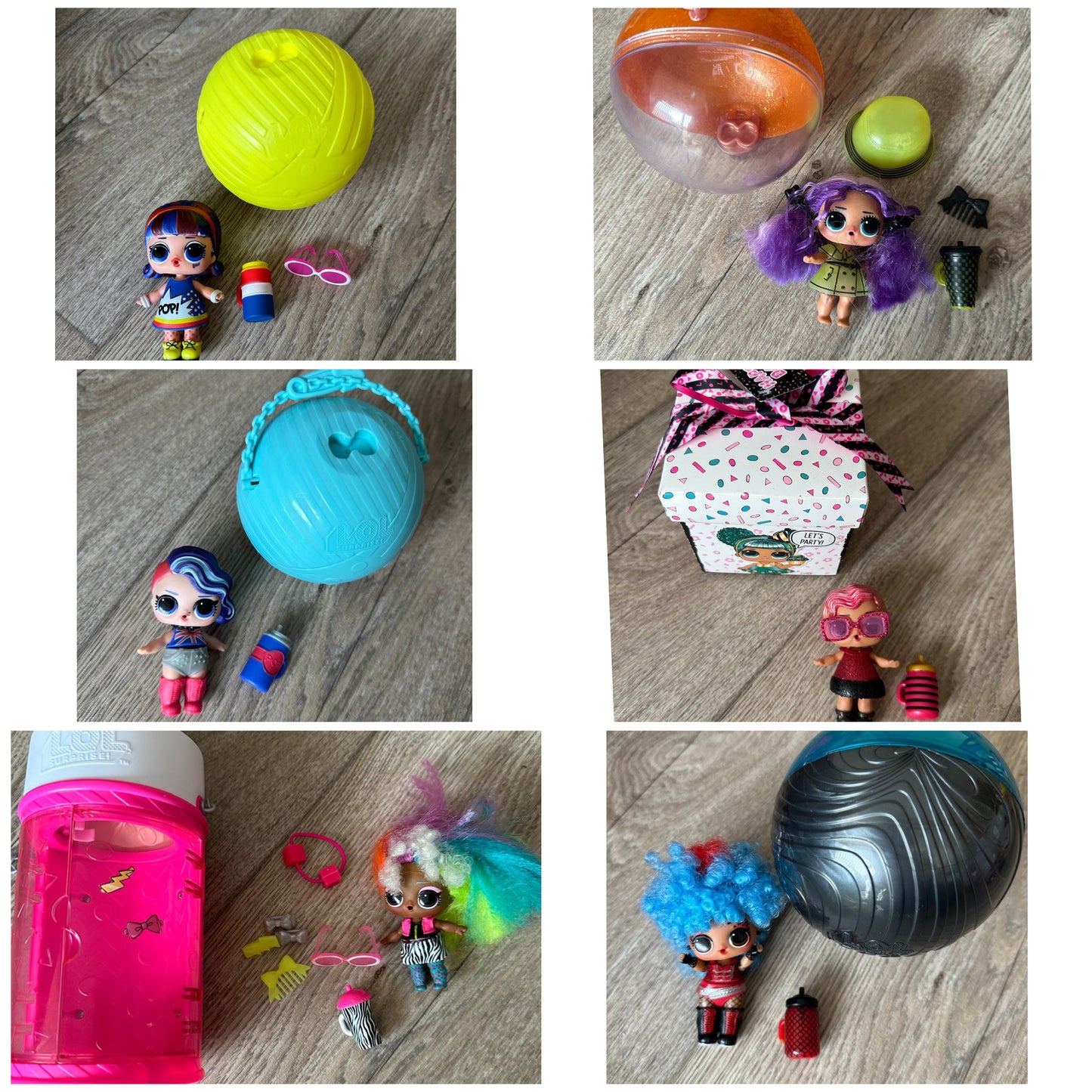 Original LOL Dolls with accessories. R150 each .