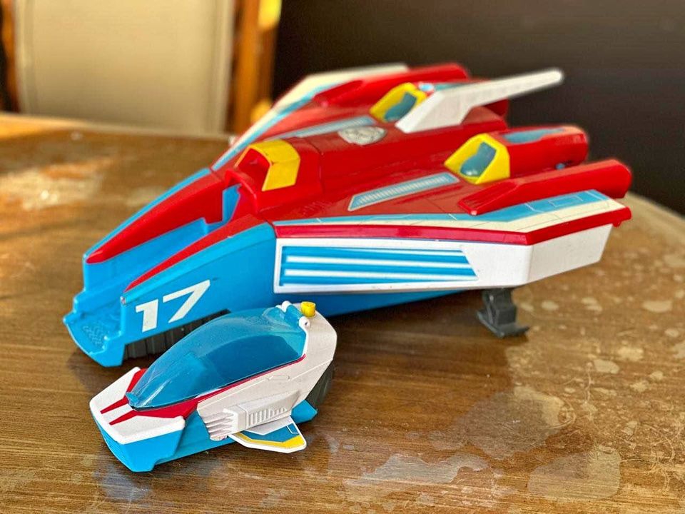 Paw Patrol Transforming Mighty Pups Jet Command Center