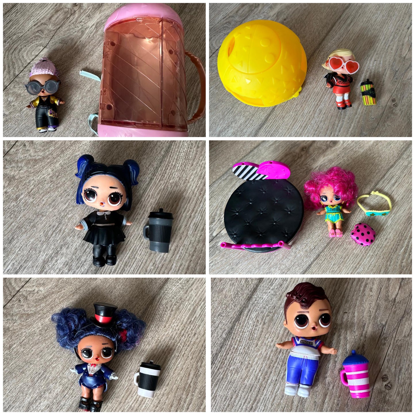 Original LOL Dolls with accessories. R150 each .